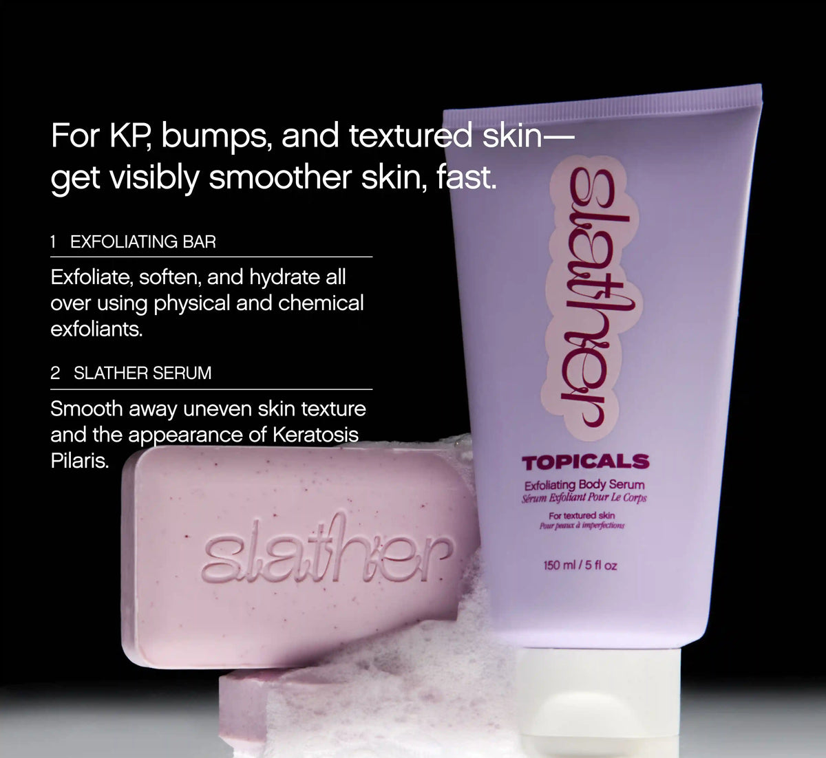 Slather Exfoliating & Smoothing Bar (2 Pack)